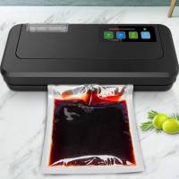 Home vacuum sealerเครื่องซีลสูญญากาศ ปิดปากถุง Vacuum Sealer  สีดำ ready to deliver