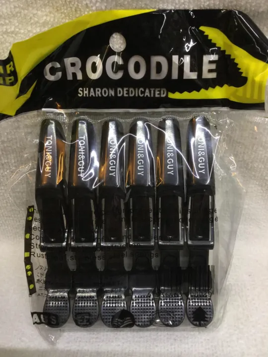 Crocodile clip for hair (Black) Lazada PH