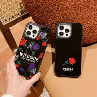 《KIKI》Case.tify WILDSIDE phone case for iphone 14 14plus 14pro 14promax 13 13pro 13promax High quality hard shockproof phone case 12 12pro 12promax 11 2023 Official New Design Rose flower art graffiti Phone case