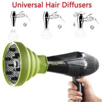 【hot】♦  New Temperature Resistant Silica Gel Hairdryer Diffuser Cover Collapsible Accessories Hairdressing Tools