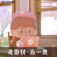 Zhuo king sakura cafe blind box of the new web celebrity 2022 furnishing articles hand do birthday girl girl