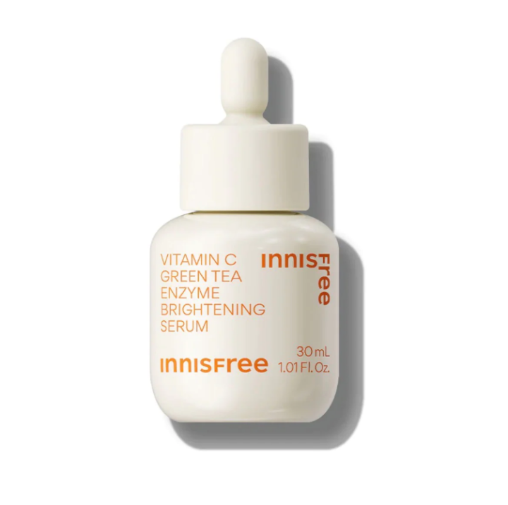 หมดอายุ-2026-innisfree-vitamin-c-green-tea-enzyme-brighteing-serum-แบบซอง-ขนาด-1-ml