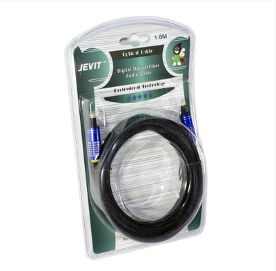 สาย Optical Audio - Digital Optical Fiber Audio Cable ความยาว 1.8 เมตร สายถัก