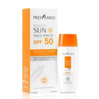 ? Provamet Sensitive Sun Aqua Serum SPF 50 โปรวาเมท เซรั่ม กันแดด สูตรน้ำ ขนาด 40 ml 1 หลอด 04404 [ Hot Sale!! ]