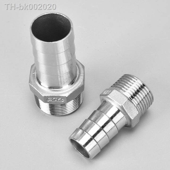 6mm-8mm-10mm-12mm-1-2-1-4-3-8-1-8-304-stainless-steel-bsp-male-thread-pipe-fitting-barb-hose-pagoda-joint-coupling-connector