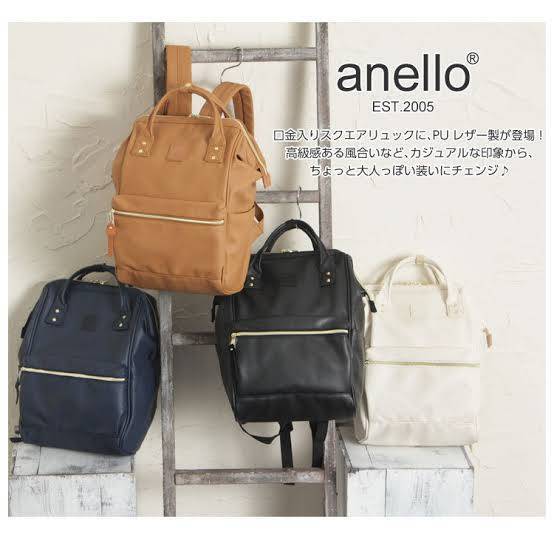 กระเป๋าเป้สะพายหลัง-anello-pu-leather-classic-กระเป๋าหนัง-pu-size-คลาสสิก-สินค้าของแท้-100-มีป้ายกันปลอมครบทุกใบ
