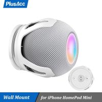 ตัวยึดติดผนัง PlusAcc สำหรับ Homepod Mini ขาตั้งเต้าเสียบประหยัดพื้นที่ที่สมบูรณ์แบบพร้อมการจัดการสายเคเบิลไม่มีสายไฟหรือสกรูยุ่งเหยิง