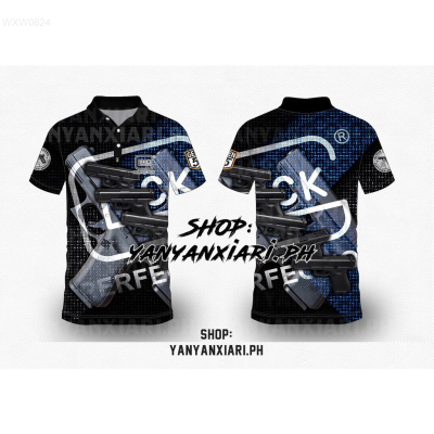 TACTICAL GLOCK DESIGN Summer POLO SHIRT- Excellent Quality Full Sublimation Jersey Shirt Big Size：XS-6XL YY16（Contactthe seller, free customization）high-quality