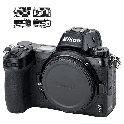 ป้องกันรอยขีดข่วนหนังเนื้อฟิล์มป้องกันสติ๊กเกอร์ป้องกันสำหรับ Nikon Z7 Z6 Z50 D750 D850กล้องร่างกายตกแต่ง