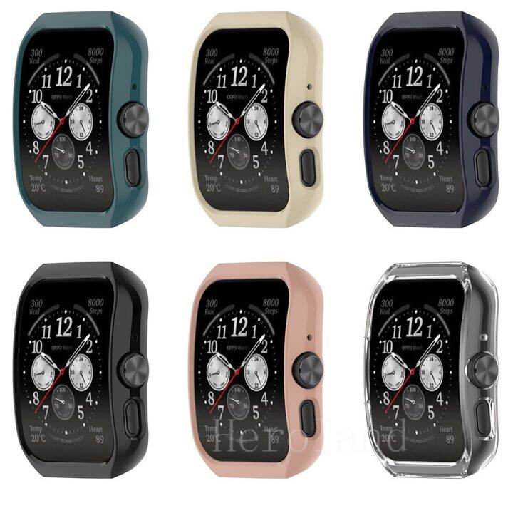 เคสสำหรับ-cases-for-oppo-watch-3-pro-for-watch2-42mm-46mm-protective-bumper-cover