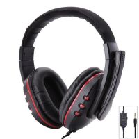 สำหรับ Ps4 Xbox One Nintendo Switch 3.5Mm สเตอริโอแบบมีสาย Headphone Gaming หูฟังเล่นเกมครอบหูปรับได้พับได้พร้อมไมโครโฟน