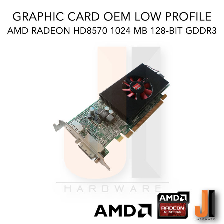 graphic-card-amd-radeon-hd8570-1024mb-128-bit-gddr3-low-profile-oem-สินค้ามือสองสภาพดีมีการรับประกัน