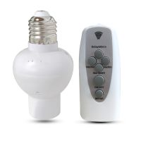 【YD】 E26 E27 Lamp Bulb Holder Dimmable Socket 220V Night with Timer Base