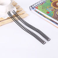 A4 46 Hole Loose-leaf Plastic Binding Ring Single Coil Spring Spiral Rubber Ring Punch Ring For Notebook School Office Supplies