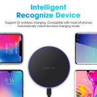 60W Wireless Charger Pad สำหรับ 14 13 12 11 Pro Max X Samsung Xiaomi ศัพท์ Qi Chargers Induction Fast Charging Dock Station