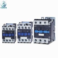 YZWM คอนแทคเตอร์ AC 5011 9A CJX2-4011ไม่มี3เฟส DIN Rail 24V 36V 110V 220V 380V