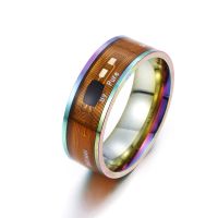 ✟ Rainbow Colorful 13.56Mhz NTAG213 144Bytes Support Phone Smart Ring NFC Tag Card Intelligent Ring Wearable Chip