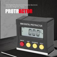 Digital Angle Gauge Level Protractor Inclinometer Angle Finder Level Angle Meter Calition Button To Any Reference Surface
