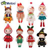 [Toy City] Metoo Jibao Amp; Angla คริสต์มาสฮาโลวีนตุ๊กตา Plush Soft ของเล่น Snowman ฟักทองแม่มดสำหรับเด็กเด็กตกแต่งวันหยุดของขวัญ