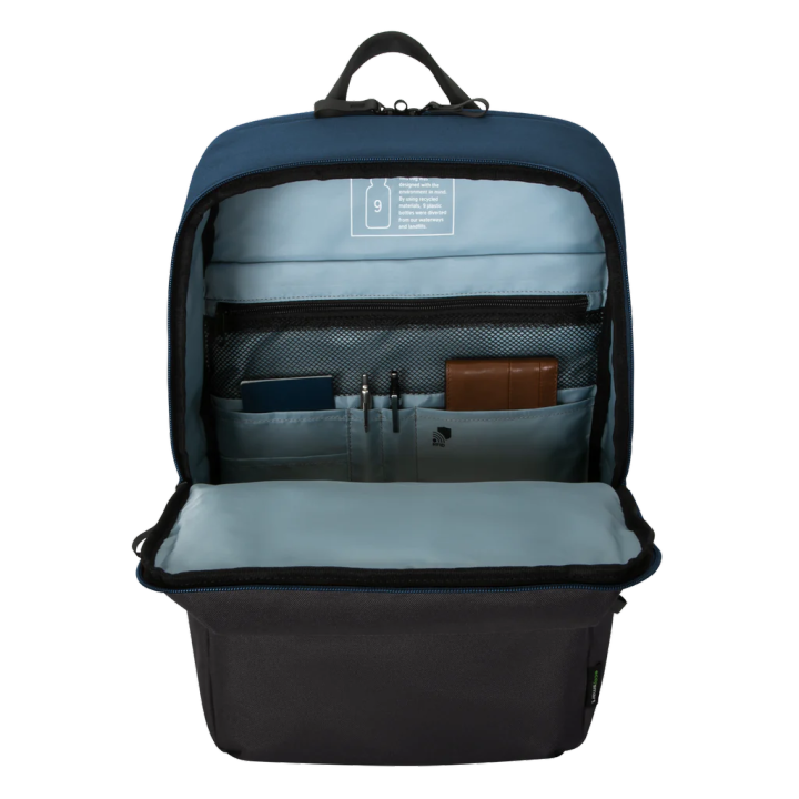 targus-tbb634-15-6-sagano-ecosmart-travel-backpack-blue-กระเป๋าเป้สะพายหลัง-ของแท้-ประกันศูนย์-lifetime-warranty