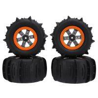 THLB0P 4Pcs 108mm Snow Sand Tire Tyre Wheel for Hosim Xinlehong 9125 9116 Wltoys 144001 124019 104001 104009 RC Car Parts