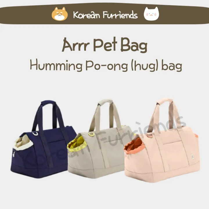 Korean Pet Bag Carrier Arrr Pet Bag for small dogs cats premium