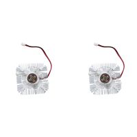 2X PC VGA Video Card 2 Pin 55mm Cooler Cooling Fan Heatsink 4800 RPM