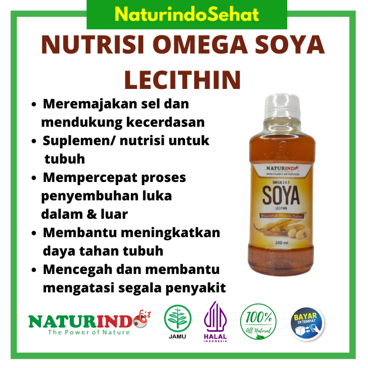 OMEGA SOYA LECITHIN 369 Vitamin Untuk Daya Tahan Tubuh Nutrisi
