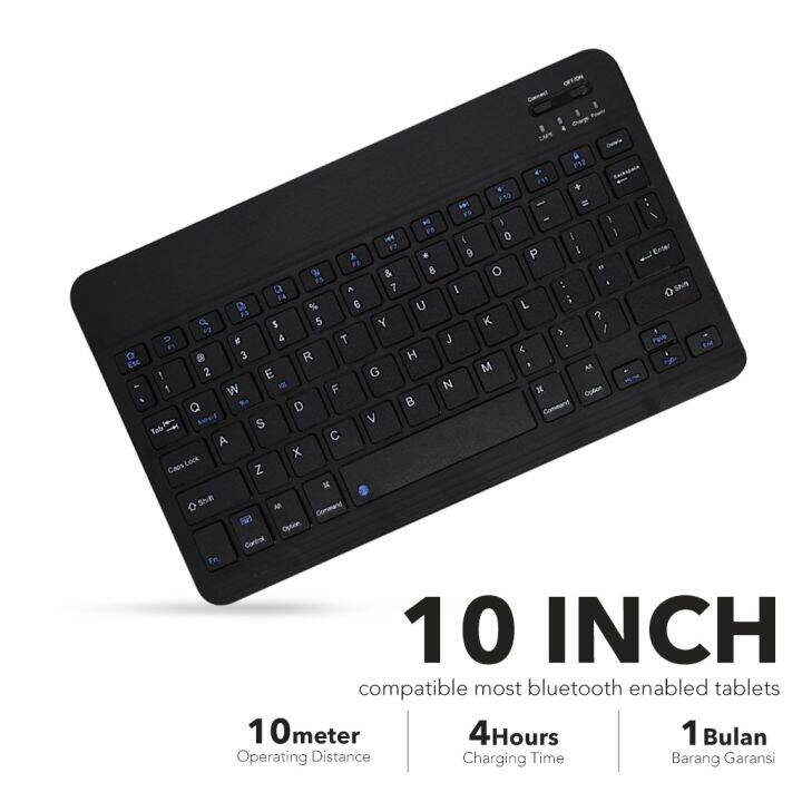 Tablet Keyboard 10 inch Wireless Bluetooth Keyboard Touch keyboard