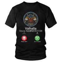 Tvoe Funny Valhalla Is Calling T Shirt Men Short Sleeve  Cotton T-shirts Viking Odin Tees Top Harajuku Tshirts Gift Idea 4XL 5XL 6XL