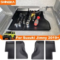 SHINEKA การจัดเก็บภาษีสำหรับ Suzuki Jimny 2019 2020 2021 2022 2023ภายในรถอุปกรณ์จัดระเบียบกล่องเก็บของใต้ที่นั่ง