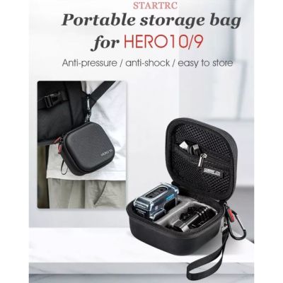 STARTRC Portable Carrying bag Storage Case for GoPro Hero 11 / 10 / 9 Action Camera Accessories