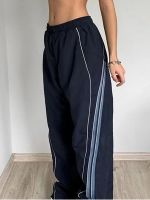 Y2K Women Streetwear Techwear Cargo Korean Harajuku Casual Parachute Pants for Men Sweatpants Wide Leg Joggers Trousers Clothes