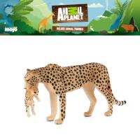 โมเดลสัตว์ลิขสิทธิ์ Animal Planet แท้ - Cheetah Female with Cub