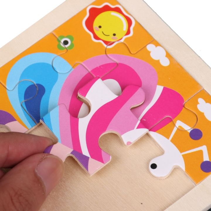 จิ๊กซอว์ไม้แทนแกรมทราฟฟิก11x11cm-ขายดีเป็นของขวัญสำหรับเด็กจิ๊กซอว์ของเล่นเพื่อการศึกษาสำหรับเด็ก