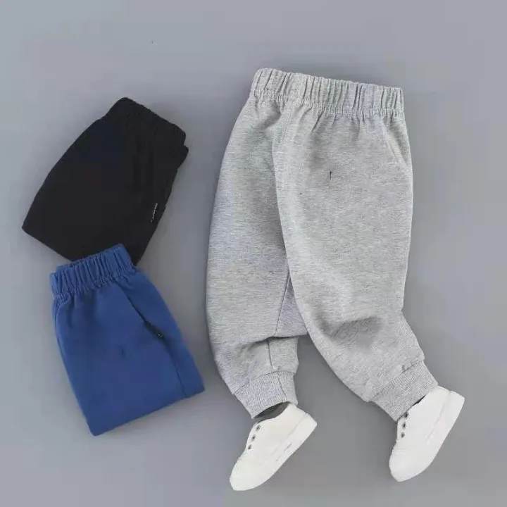 Kinwoo Kids jogger pants 2 to 8 years old cotton baby jogging pants