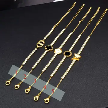 Gold hand chain sales for women