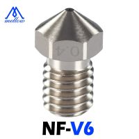 【The-Best】 MDS.net NF-v6ชุบทองแดงหัวฉีดทนทานลดสำหรับ3D เครื่องพิมพ์ Hotend หัวฉีดสำหรับ M6 V6มังกร Hotend BLV Mgn Cube Voron