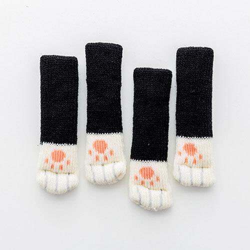 cw-4pcs-table-foot-leg-covers-floor-protectors-non-knitting-socks-cartoon