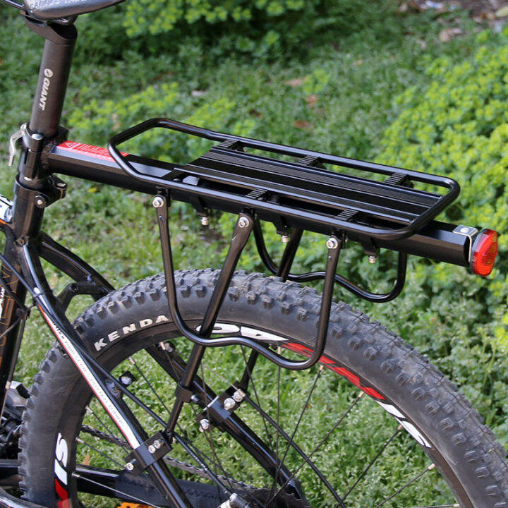 Mountain Bike Rear Carrier Aluminum Alloy Bicycle Rear Rack Quick Release Seat Shelf Adjustable