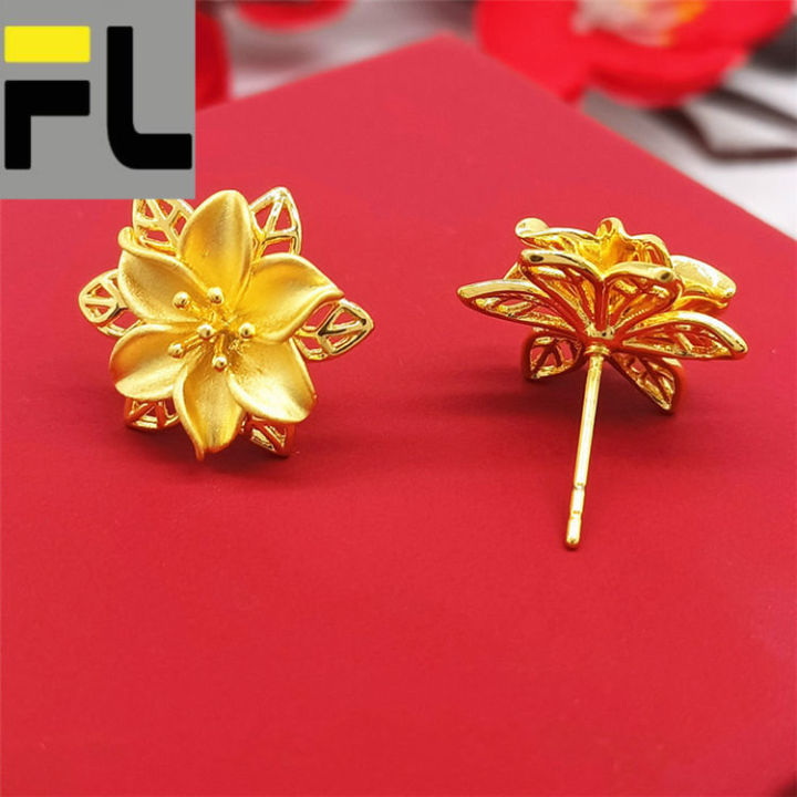 Dangling Gold Earrings In 22K Gold For Women - Lagu Bandhu-sgquangbinhtourist.com.vn