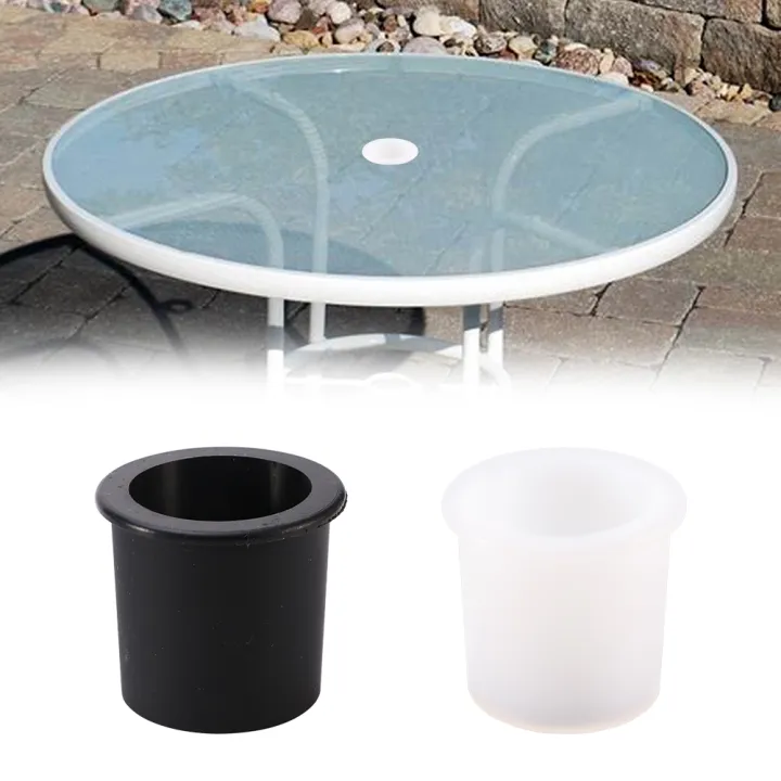 Patio Table Easy Install Pole Protective Silicone Outdoor Base Stand