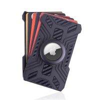 The new fashionable man credit card box airtag wallet RFID metal aluminum alloy tracker card package --A0509