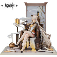 27ซม. Genshin Impact Ningguang อะนิเมะ Genshin Impact Zhongli Action Figure Kleepaimon Figurine Collection ตุ๊กตาของเล่น