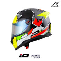 หมวกกันน็อค ID HELMET SPARTAN S5-ดำ