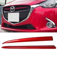 Car Front Grille Grill Cover Trim Molding for 2 Demio 2015-2017 DJ DL Mazda2 Hatchback Sedan Styling