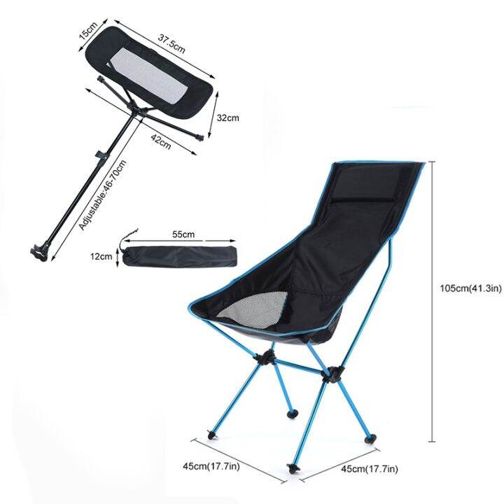 hyfvbu-outdoor-camping-oxford-fishing-bbq-beach-hiking-folding-foot-recliner-rest