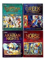 Treasury of Egyptian/Norse/Greek/Tales From the Arabian Nights 4 Hardcover Large format  Books by National Geographic