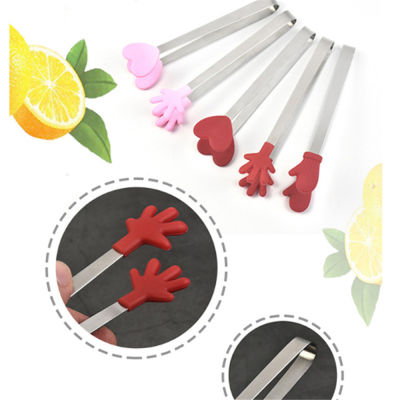 Bread Serving Tongs Non-slip Food Clip Ice Candy Food Clip Food Tongs BBQ Clips Salad Bread Tongs