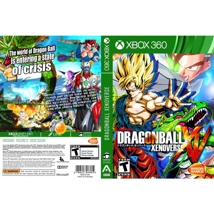 dragon-ball-ดราก้อนบอล-ทุกภาค-แผ่นเกม-xbox-360-สำหลับเครื่องแปลง-rgh-jtac-lt2-0-lt3-0